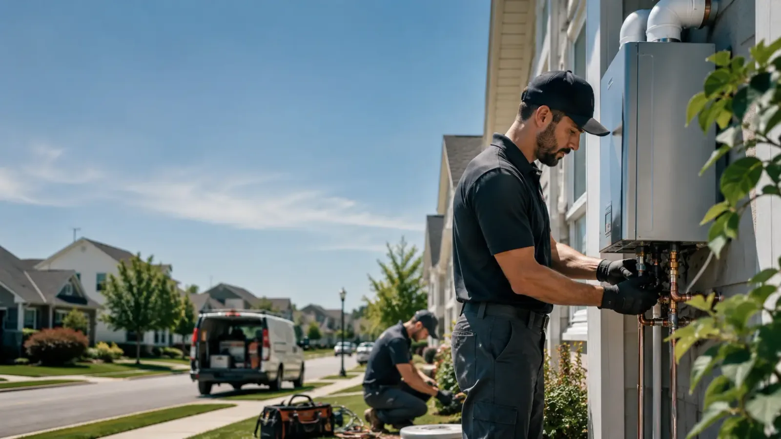 Tankless Water Heater Installation in Braddock Heights, MD
